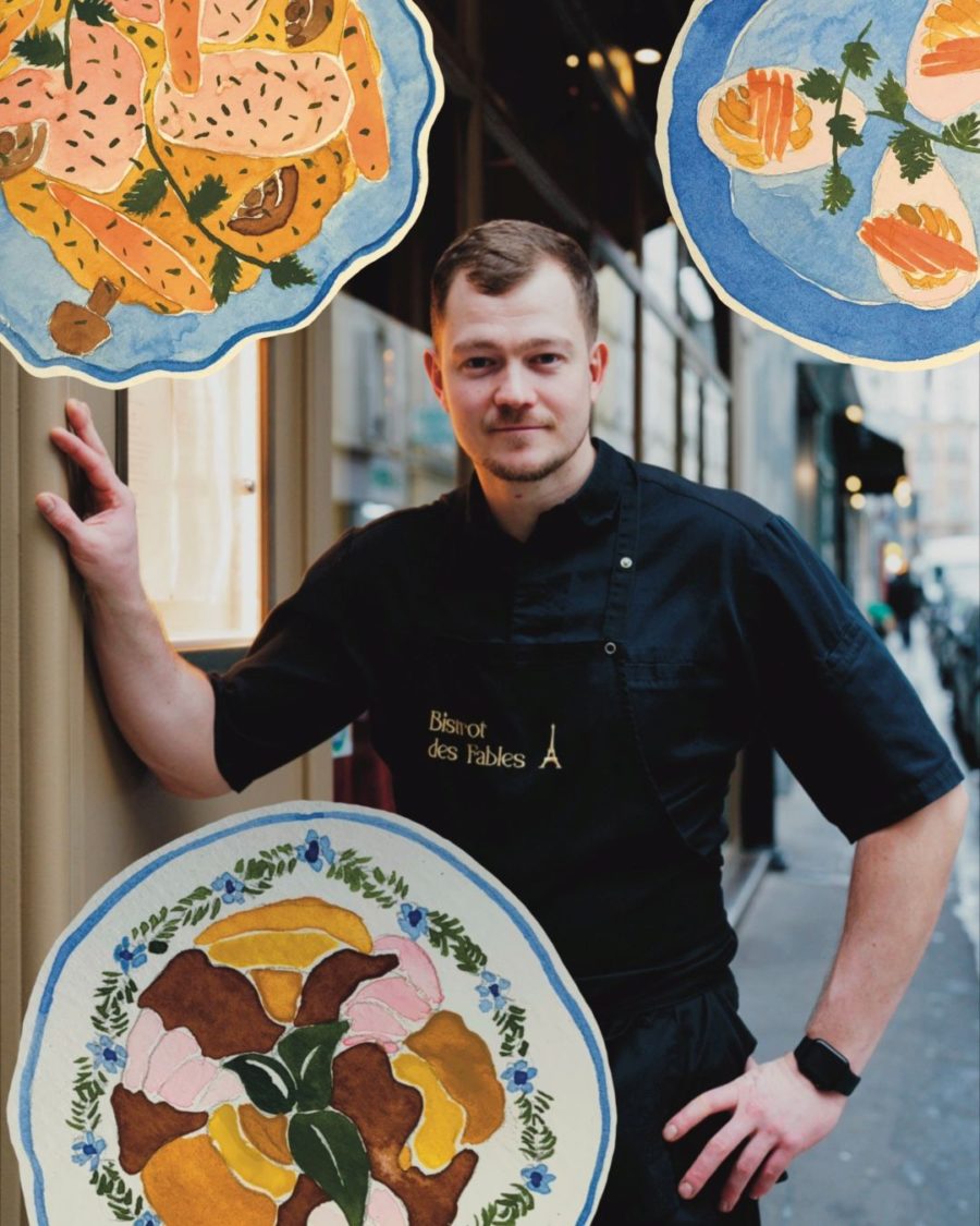 Entrée-plat-dessert avec Guillaume Dehecq, Chef du Bistrot des Fables à Paris