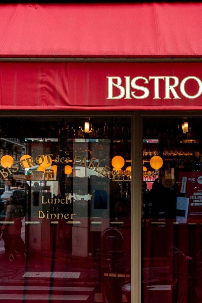 oh really guillaume dehecq bistrot des Fables
